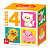 Кубики Домашние животные 4 штуки Baby Toys Десятое королевство 03541
